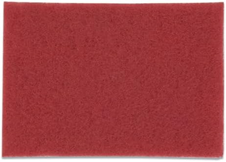 3M Red Buffer Pad 5100, 20 in x 14 in, 10/Case by Unknown