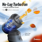 Compressed Air Duster – Super Powerful 300,000 RPM Cordless Air Duster, Rechargeable Brushless Motor, 3-Speed Adjustable, Portable Air Blower for Keyboards, PCs, Laptops, Cars, Home & Office - Image 3