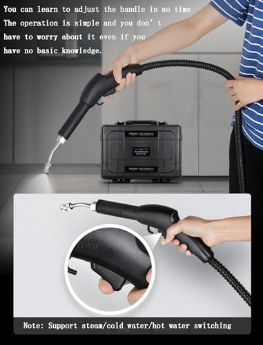 High Pressure Steam Cleaner Handheld Steam Cleaner High Pressure Cleaning Machine 3500W High Temp,6BAR, for Kitchen Bathroom Car Seat Floor - Image 6