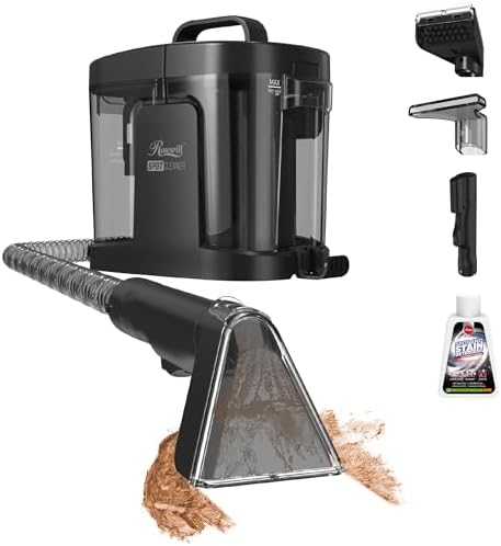 Rosewill Multi-Purpose Portable Carpet and Upholstery Cleaner, Powerful Suction 17 KPa Spot Cleaner, 550W Motor, Car and Auto Detailer, Stain/Spot Remover; Versatile Use: Carpet, Sofa, Pet Hair by RosewillInc