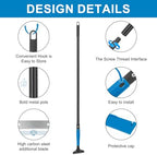 KeFanta Floor Scraper, 4" Wide Heavy Duty Razor Blade Scraper Tool, 45.7" - Image 4