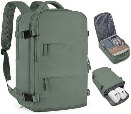 coofay Travel Backpack For Women Men Airline Approved Carry On Backpack Flight Approved Waterproof Sports Luggage Backpack Casual Daypack Small Hiking Backpacks by coofay