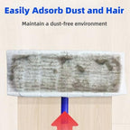Disposable Dry Sweeping Cloths for KZKR Push Clamp Mop，Compatible with Swiffer Sweeper – 60 Count, 8.6" x 11.8" Refill Pads for Floor Mopping, Dusting & Daily Cleaning (Mop Not Included) - Image 2