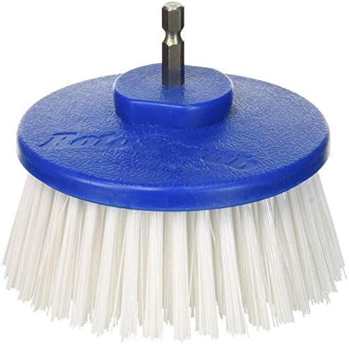 RotoScrub Multi-Purpose Drill Brush Attachment, Showers, Tubs, Carpet, Tile, Grout, Medium Bristle for Ultimate Cleaning Power by RotoScrub