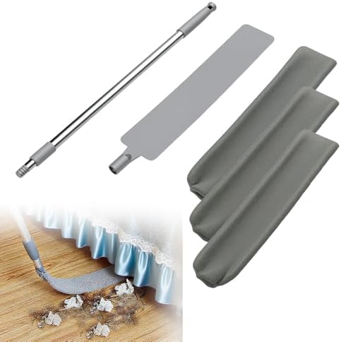 Retractable Gap Dust Cleaner with Microfiber Cloths,Extendable Long Handle Washable Bendable Duster Brush for Cleaning Under Appliances Furniture Couch Fridge by ANYSENTHome