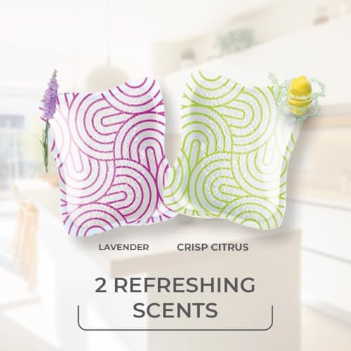O-Cedar System Easy Wring Spin Mop & Bucket with 3 Extra Refills with Citrus and Lavender Pacs (Variety Pack) - Image 4