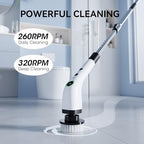 Electric Bathroom Cleaning Brush Cordless Shower Scrubber SD-CTB01 - Image 4
