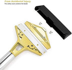 EHDIS Flat Top Grill Scraper Razor BladeGlass Scraper Tool, 4 Inch Metal Blade Kitchen Scraper for Cleaning Griddle & Flat Top Grill for Diner, Bar, Hotel, Restaurant - Image 3
