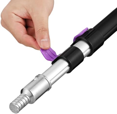 Bates- Telescopic Extension Pole, 12 Ft, Aluminum Alloy, Sturdy Multi-Purpose Extension Pole with Flip-Lock Design for Painting, Dusting and Cleaning - Image 6