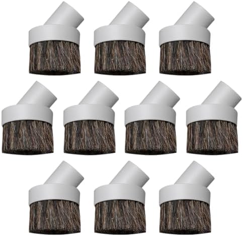 Selgo Universal Vacuum Cleaner Dusting Brush with Horse Hair Bristles, White (Dust Brush), Pack of 10 by Selgo%7CYourVacuum%60sTrustedPartner