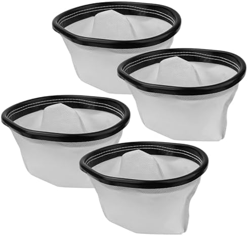 2KE2105000 Cloth Bag Liner for Hoover Royal Shoulder Vac Commercial, 4 Pack by ANTOBLE