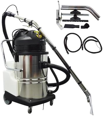 Commercial Carpet Cleaning Machine, 110V Professional 3 in 1 Carpet Vacuum Extractor, 2000W Carpet Cleaner for Sofa Curtain by Unknown