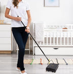 Fuller Brush Electrostatic Carpet & Floor Sweeper with Additional Rubber Rotor - 9" Cleaning Path - Lightweight - Ideal for Crumby & Wet Messes (Black + Rubber Rotor) - Image 6