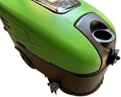 Walk-Behind Commercial Floor Scrubber Machine, 16″ Cleaning Width, 24V Battery Powered Scrubber Dryer with 7 Gal Tank for Retail, Office & Facility Floor Cleaning (US-TX-SB17) - Image 6