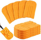 12 Pcs Reusable Duster Refills Washable Pads, Orange by Zubebe