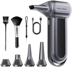 WOLFBOX MF100 Compressed Air Duster, 150000RPM Turbo Fan, 45 m/s Airflow by WOLFBOX