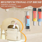 3 in 1 Cup Lid Cleaning Brush, Multifunctional Crevice & Gap Cleaner for Water Bottles, Insulated Cups and Tumblers, Deep Cleaning Tool for Home & Kitchen, Portable Travel Lid Cleaner Set (4 PCS) - Image 4