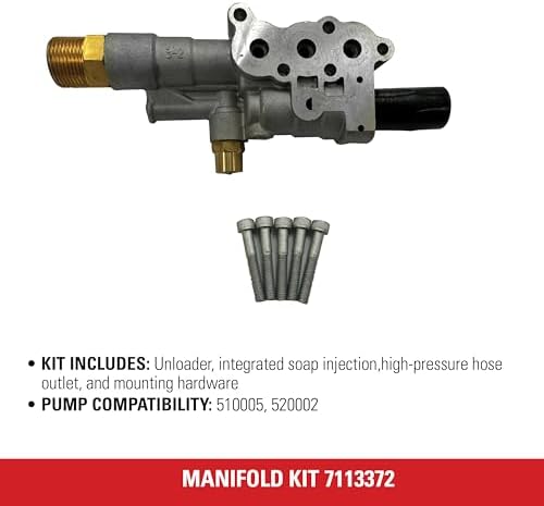 Simpson Manifold Replacement Kit for OEM Technologies Pressure Washer Pumps - Image 4
