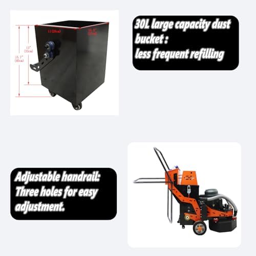 220V 4.5KW Hand Push Floor Grinder 6-Head Concrete Polisher - Image 7