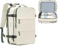 coofay Expandable Travel Backpack For Women Men Airline Approved Personal Item Backpack For Airlines Carry On Backpack Flight Approved Waterproof Backpack For Traveling On Airplane Travel Bag by coofay
