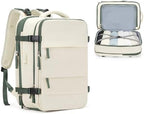 coofay Expandable Travel Backpack For Women Men Airline Approved Personal Item Backpack For Airlines Carry On Backpack Flight Approved Waterproof Backpack For Traveling On Airplane Travel Bag by coofay