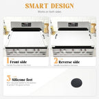 GASHELL Noodle Board Stove Cover with Handles for Electric, Gas Stove Top - Image 5
