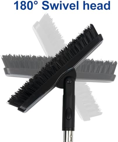 CELOX Grout Cleaner for Tile Floors, Shower Tile Floor Scrubber for Cleaning Baseboard Bathroom, Black - Image 6