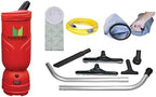 Mosquito-America Super Vac Backpack Vacuum with HEPA Filtration (Model 10-1011-RD) - 10-Quart Capacity/Red/Smooth Glide Tool Kit Included. Great for Commercial or Residential Applications! - Image 2