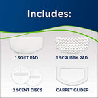 BISSELL PowerFresh Pet Steam Mop 19404 Hard Floor Steamer with Odor‑Eliminating Scent Discs, Easy Scrubber for Tough Messes, 2 Steam Levels, Sanitizes - Image 6