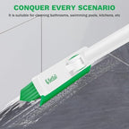 SetSail Grout Cleaner Brush with Long Handle, V-Shaped Floor Scrub Brush - Image 6