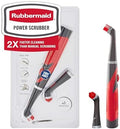 Rubbermaid Reveal Power Scrubber with Multi-Purpose & Grout Head, Cordless Electric Battery Powered Scrub Brush, Water Resistant, for Home/Kitchen/Bathroom/Grout/Tile/Shower/Tub by Rubbermaid