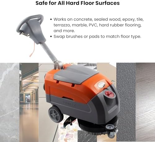 SUNMAX RT35AC 17" Corded Floor Scrubber, 7.9/9.2-Gal Tanks - Image 6