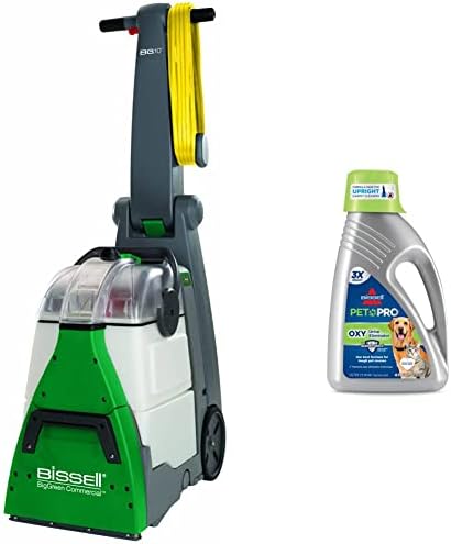 Bissell BigGreen Commercial BG10 Deep Cleaning Carpet Extractor + Bissell Professional Pet Urine Eliminator by Unknown