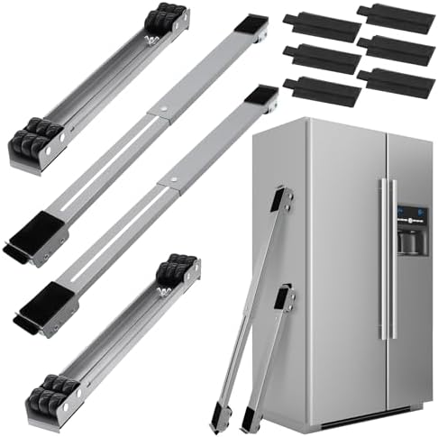 6 PCS Extendable Furniture Appliances Rollers, Mover Tools for Moving, Grey by MajhullaSuppliers