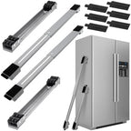 6 PCS Extendable Furniture Appliances Rollers, Mover Tools for Moving, Grey by MajhullaSuppliers
