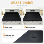 GASHELL Noodle Board Stove Cover with Handles for Electric, Gas Stove Top - Image 5