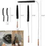 Dryer Vent Cleaner Kit, 17" 28" 47" Flexible Dryer Lint Brush, 5PCS - Image 2