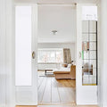 NICETOWN Pure White French Door Sidelight Curtains for Side Window Cover by NICETOWN