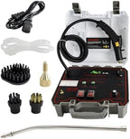 3500w Handheld High-Temperature Pressurized Steam Cleaner, 5 High Speeds Portable Tankless Pressurized Cleaning Machine, Steam Cleaner for Car Detailing, Grout Tile, Commercial Home Kitchen Bathroom by iMeshbean