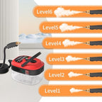 STRCEAT Handheld Pressurized Steam Cleaner,2500W Handheld High Temp Portable Cleaning Machine, Cleaning for Couch, Auto, Floor and More (Red) - Image 3
