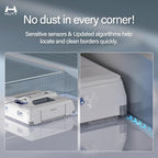 HUTT A1 Auto Window Cleaning Robot, Upgraded 4 Water Spray & 6000PA High Suction Power Window Cleaner with Laser Sensor Detection, Perfect for High-Rise Windows, Tiles and Glass - Image 7