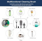 5-in-1 Long Handle Electric Water Bottle Brush, Straw Cleaner Brushes with Removable Brush Head, Water Bottle Brush, Bottle Brush,for Stanley Cups, Baby Bottles, Pacifiers - Image 6