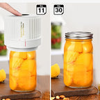LOVE MOMENT Electric Mason Jar Vacuum Sealer Kit - White - Image 5