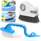 2 Pcs Window Track Cleaner Brush, Window Sill Cleaner Tool with Scraper by Unknown