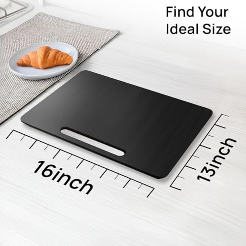 Ibyx Appliance Slider, Sliding Tray for Coffee Maker, 16x13 in, Black - Image 2