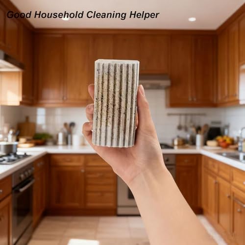 Damp Clean Duster Sponge 4 Pack Household Cleaning Sponges Reusable Dusting Sponge for Brushing Blind Glass Vents Window Mirrors Baseboards - Image 5