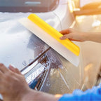 4 Pack 14 Inch Car Drying Squeegee Yellow Silicone Window Blade - Image 5