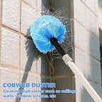 wlich 26ft High Reach Duster Kit, Aluminum 5-20ft Fan & Window Cleaner Set - Image 7