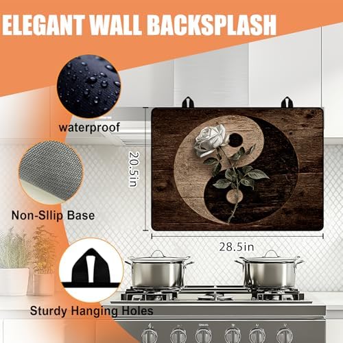 28"x20" Anti-Slip Electric Stove Top Cover - Image 4