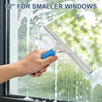 18” Professional Squeegee for Window Cleaning with 12” Replacement Blades - Image 6